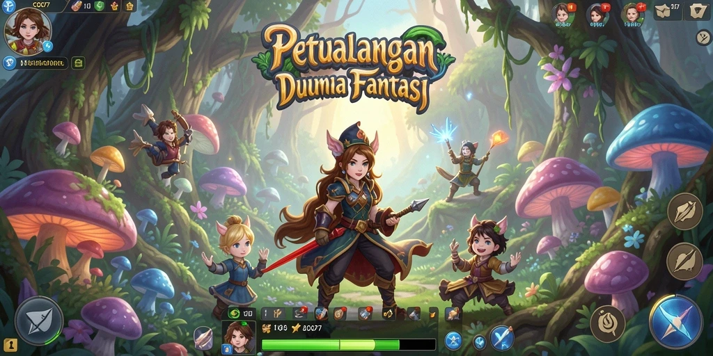 Tampilan menakjubkan dari gameplay COO77 yang penuh petualangan.