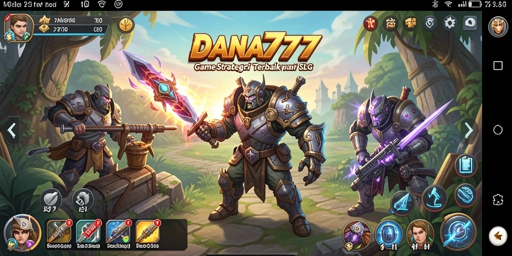 Tampilan gameplay DANA777 yang seru dan strategis.