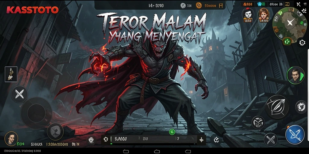 Tangkap momen menyeramkan dari gameplay KASTOTO yang mencekam.