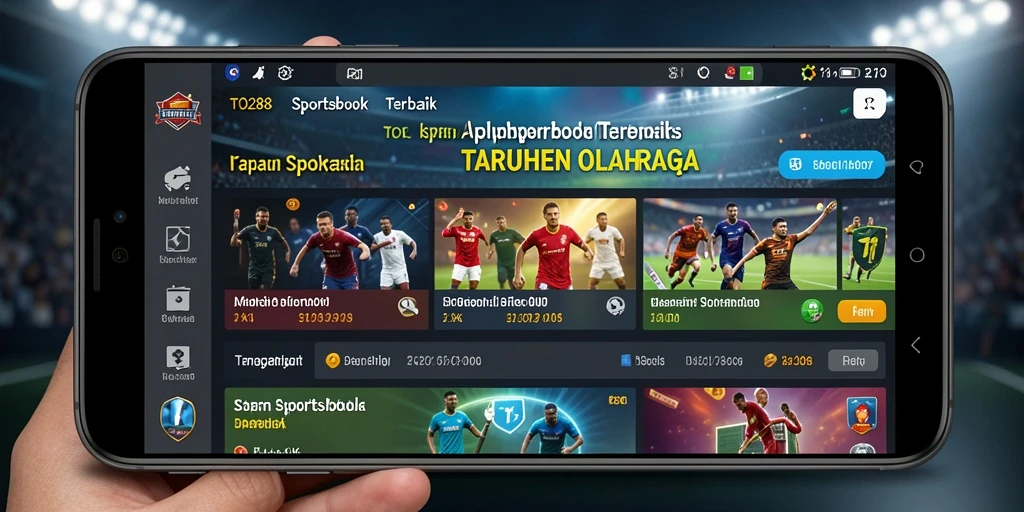 Tampilan gameplay TO288 saat melakukan taruhan olahraga.