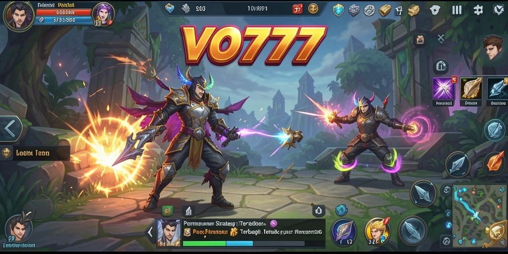 Tampilkan strategi dan taktik dalam aksi gameplay VO777.